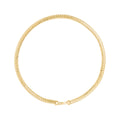Collier" - Nathalia" - Maille Ovale - Or Jaune 375/1000