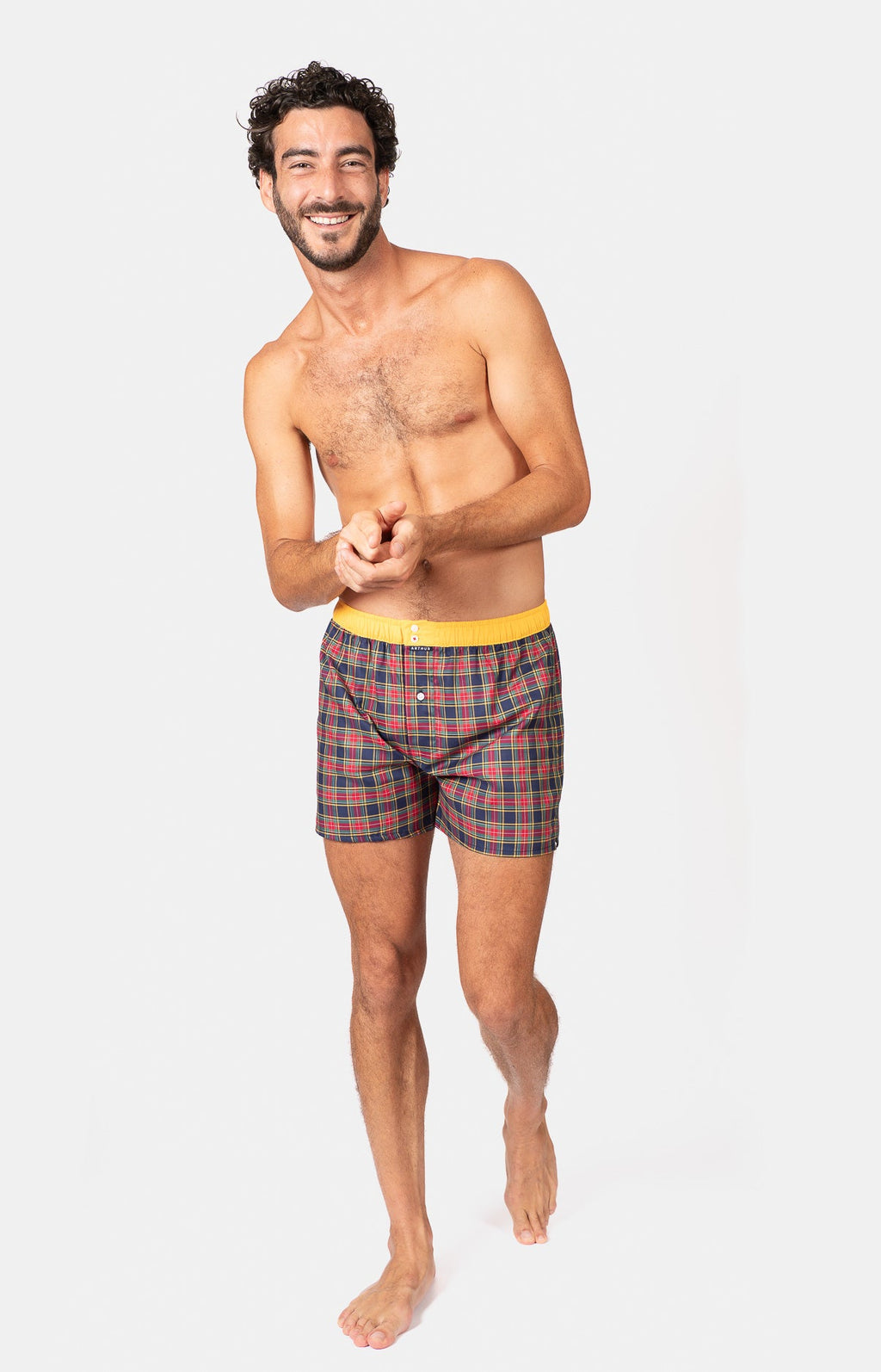 Caleçon Le Club Marine - Homme