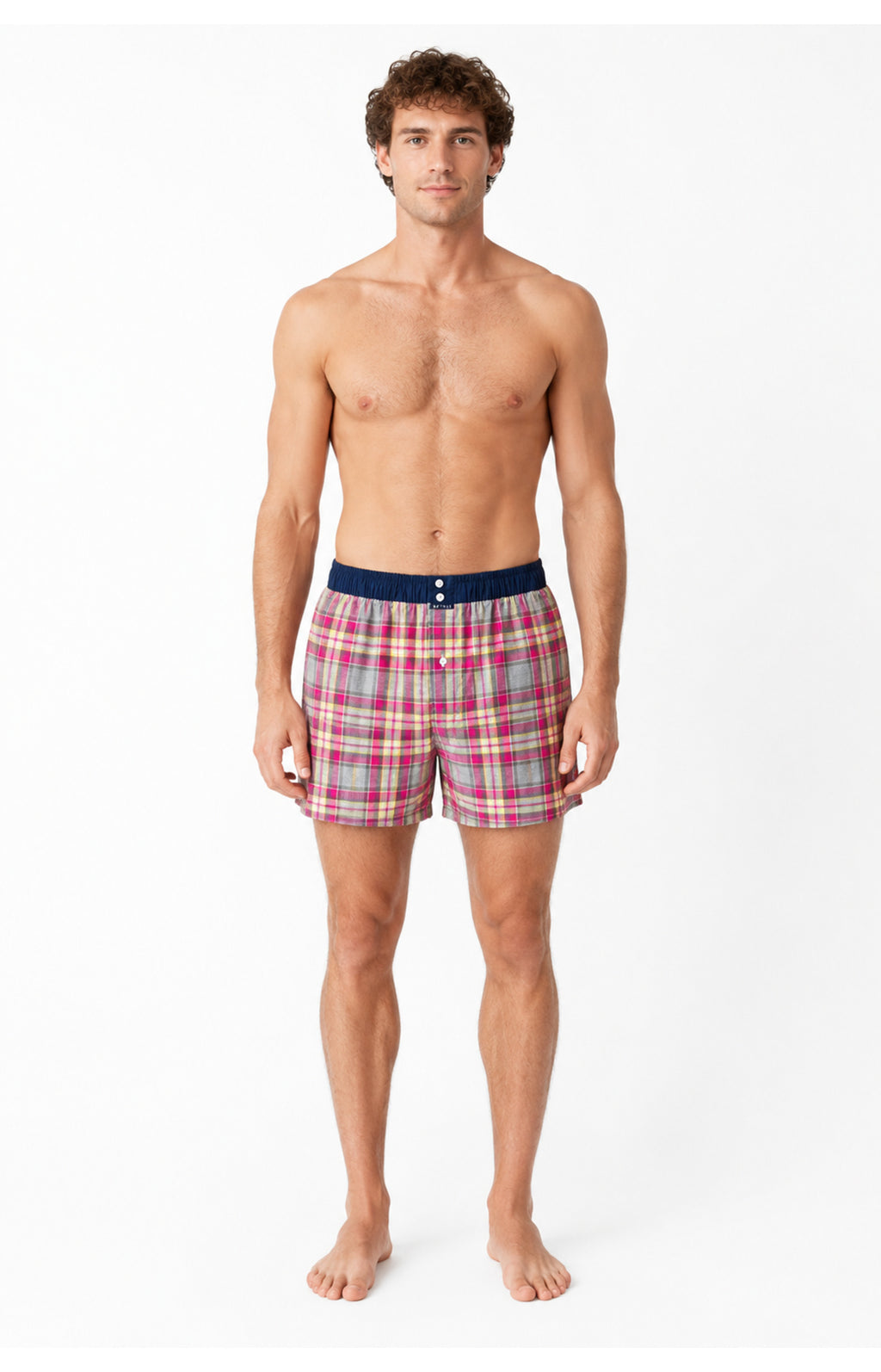 01 Boxer Shorts with Inner Support - Multicolour