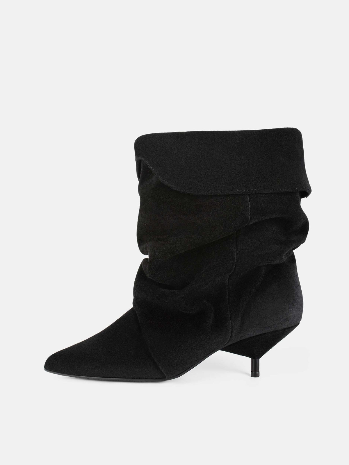 No Return Point Ankle Boots - Black