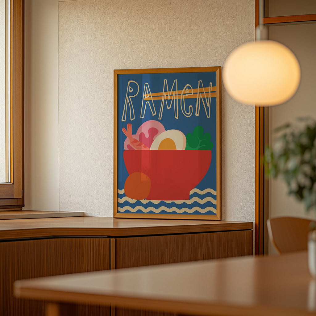 Kitchen - Affiche Ramen - Multi