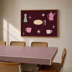 Kitchen - Affiche Table Setting - Multi