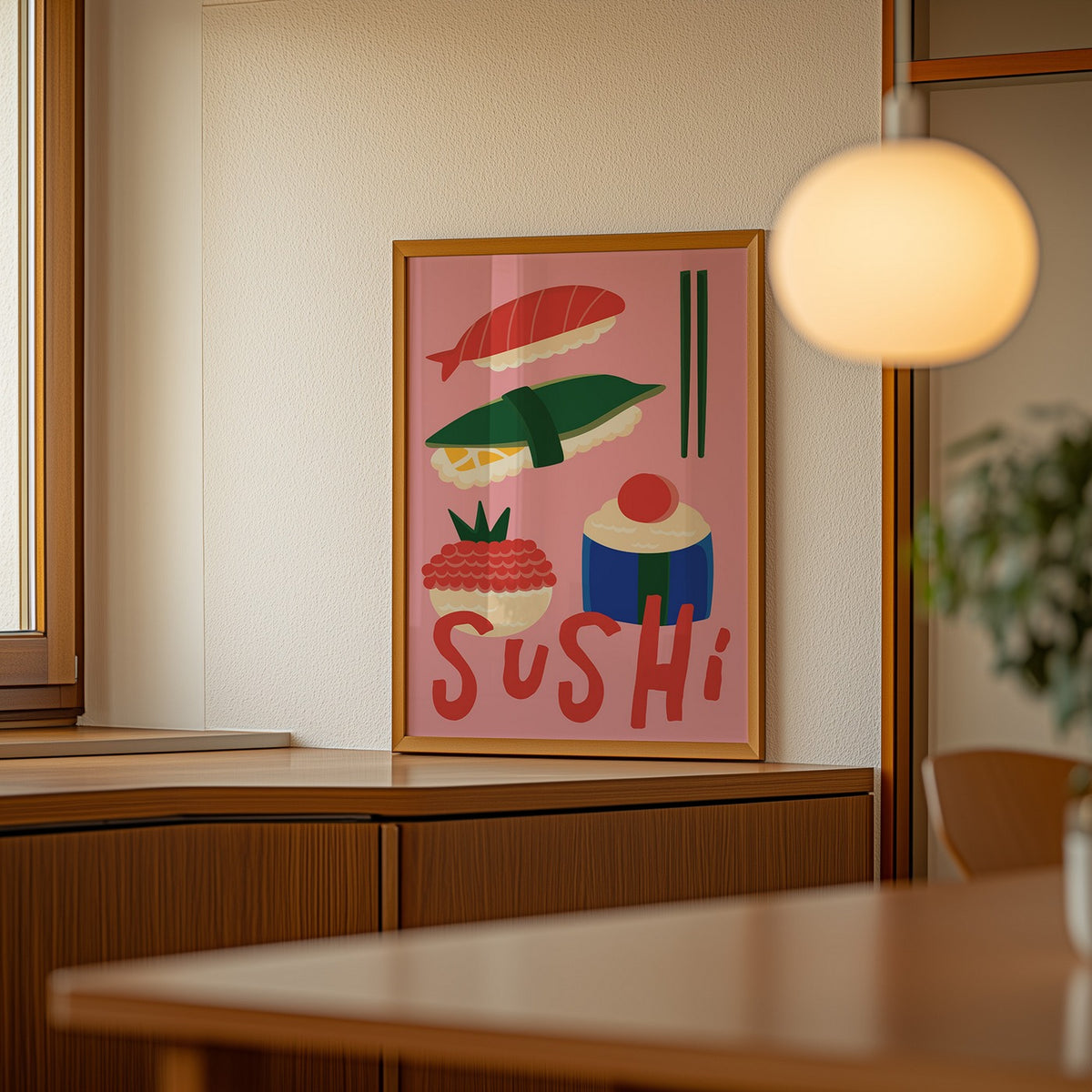 Kitchen - Affiche Sushi1 - Multi