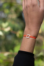 Bracelet Vertex - Argenté Pailleté
