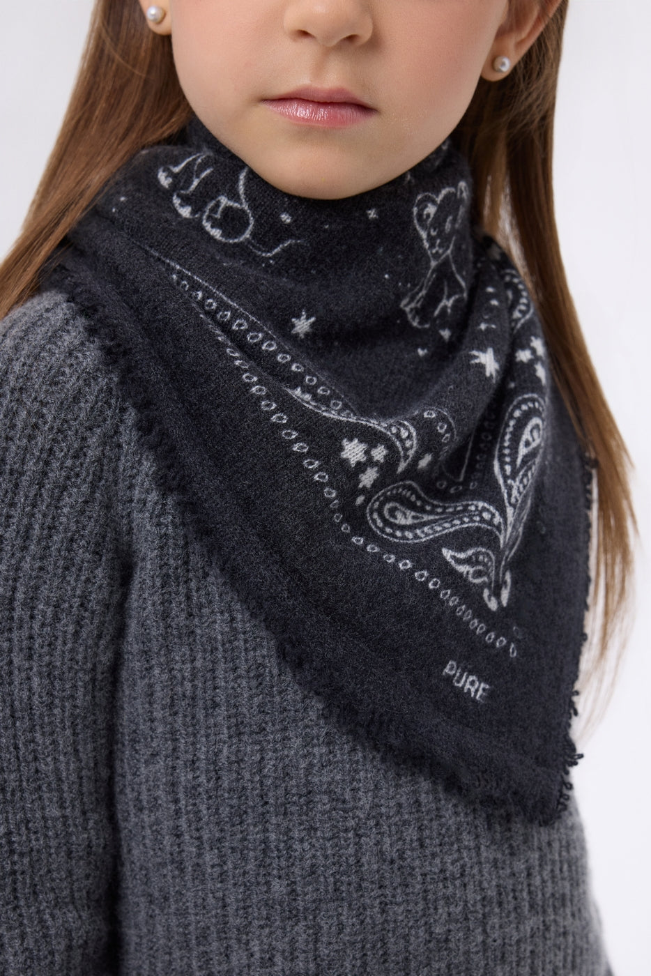 Petit Bandana Cub - Noir - Enfant