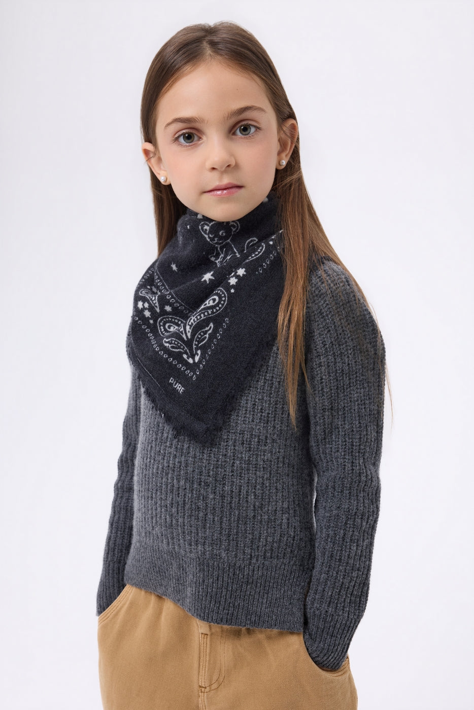 Petit Bandana Cub - Noir - Enfant