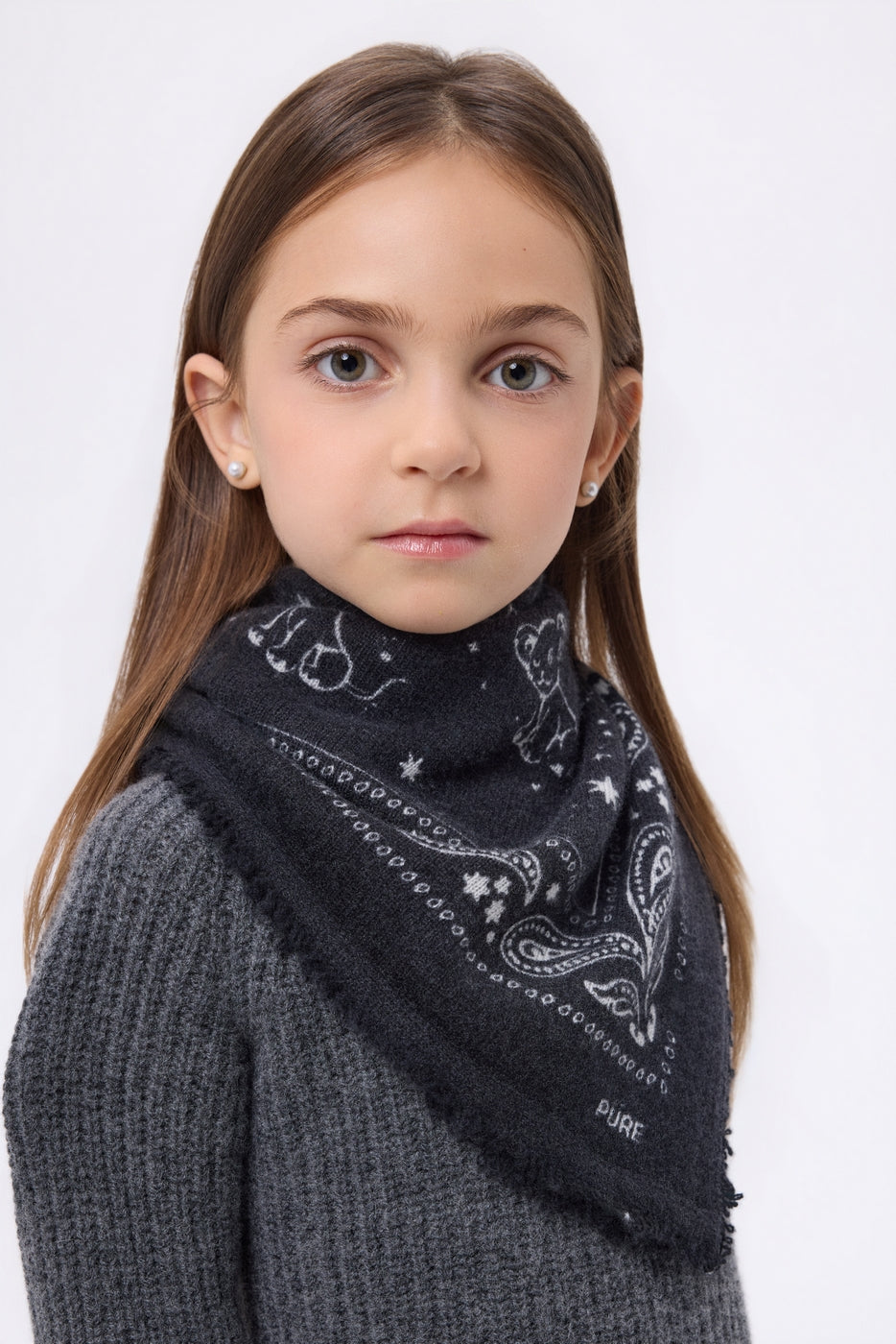 Petit Bandana Cub - Noir - Enfant