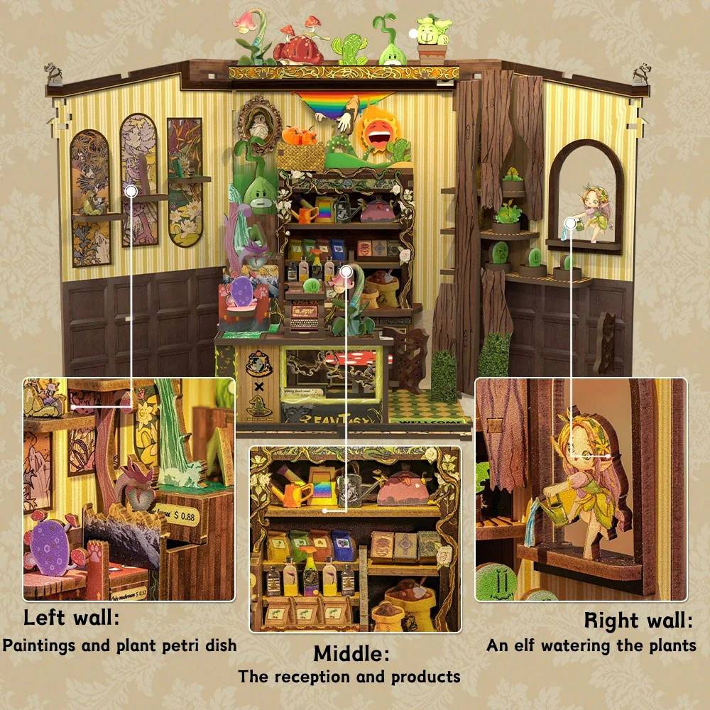 Book Nook - The Enchanted Plant Shop