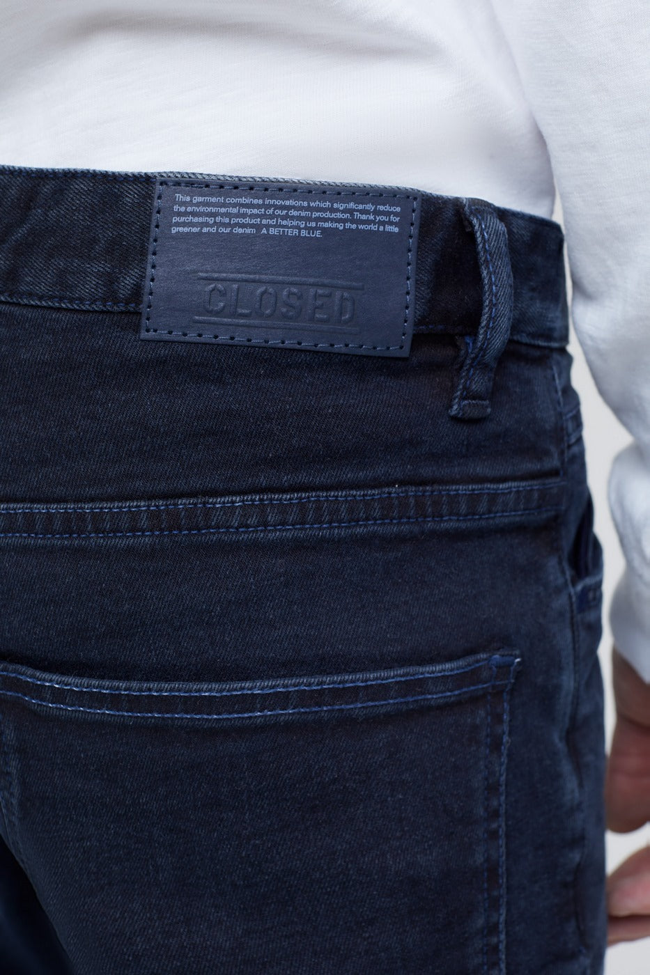 Cerrado - Vaqueros drop cropped - Azul/Negro - Hombres