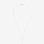 Collar "Círculo Prodigioso" D0.03/9 - Oro blanco 375/1000