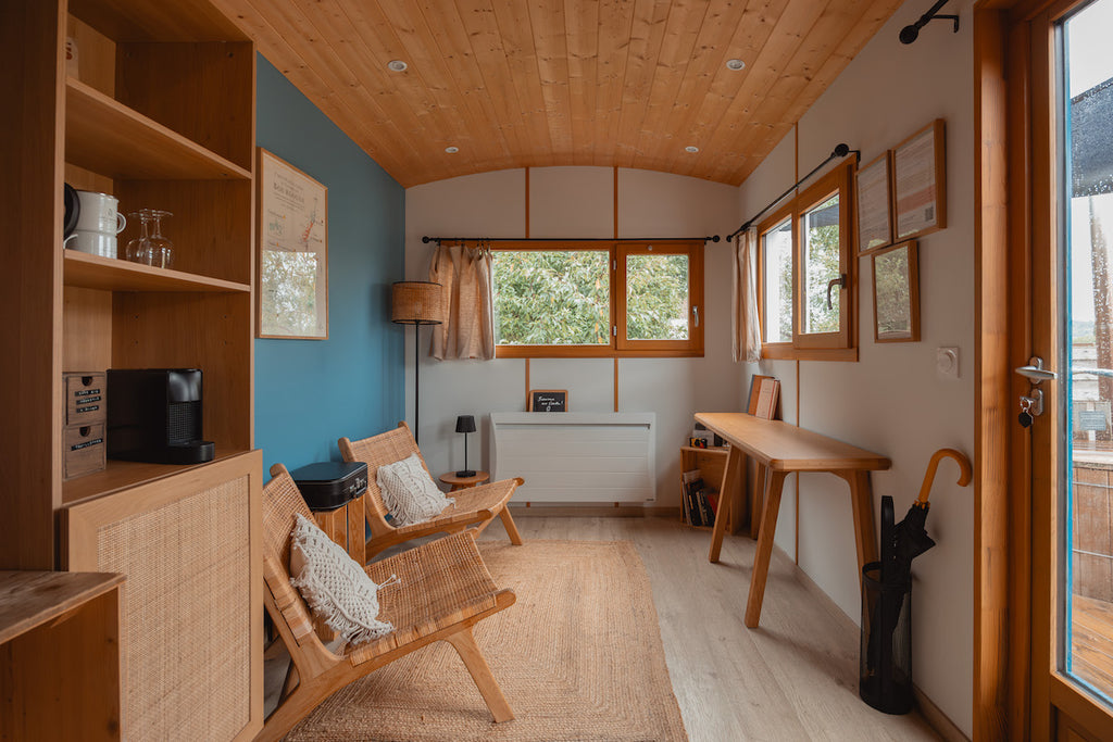 Une Nuit Dans Une Tiny House Au Toit Ouvrant Avec Spa Nordique Privatif