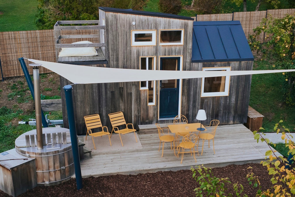Une Nuit Dans Une Tiny House Avec Rooftop Et Spa Nordique Privatif