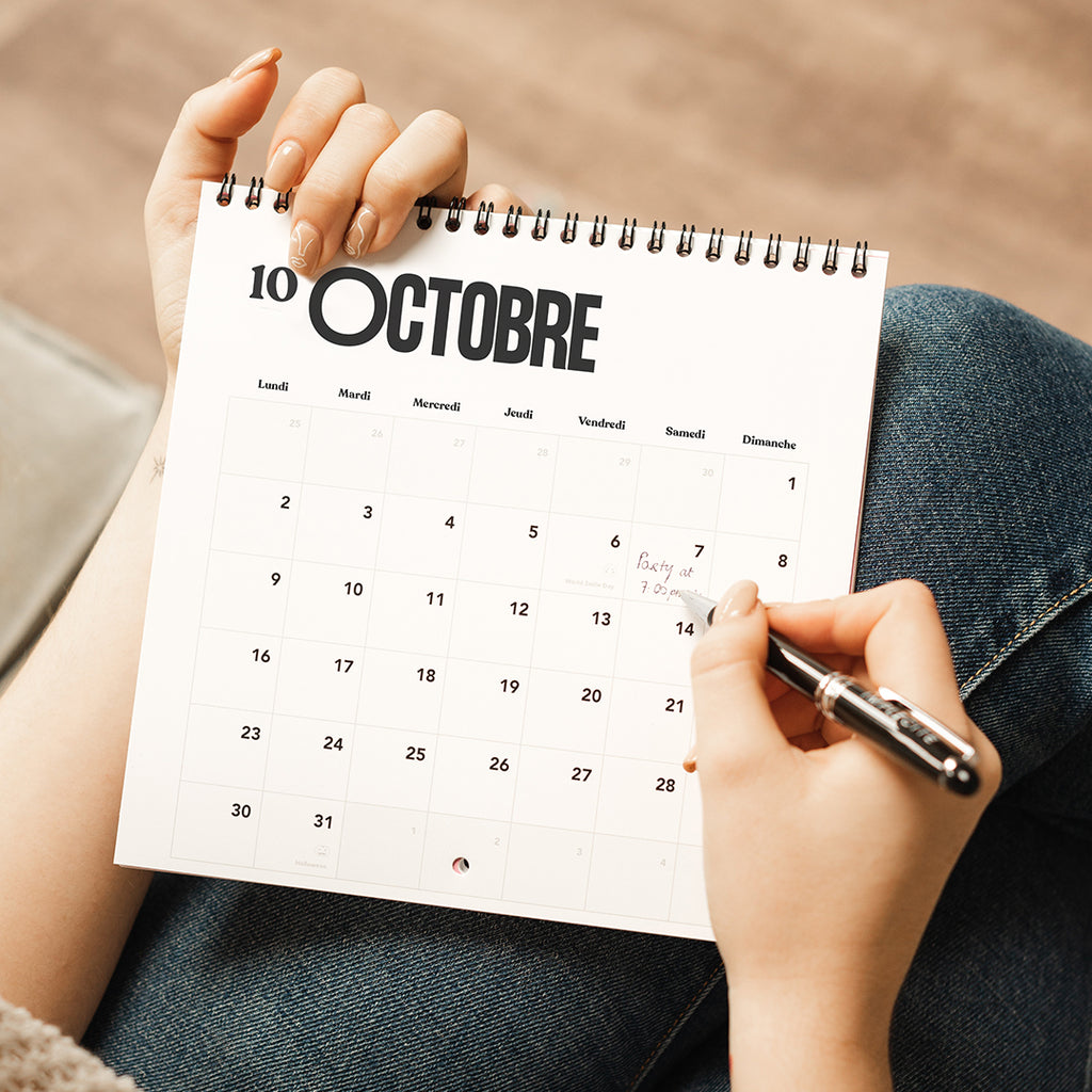 Square Calendar 2024