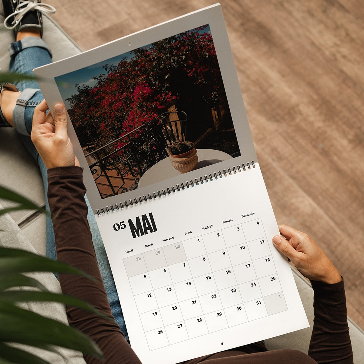 Calendario Cuadrado XL 2026