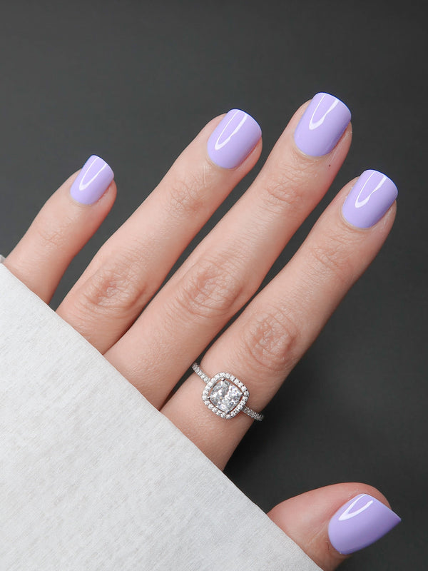 False Nails - Calm Lavender