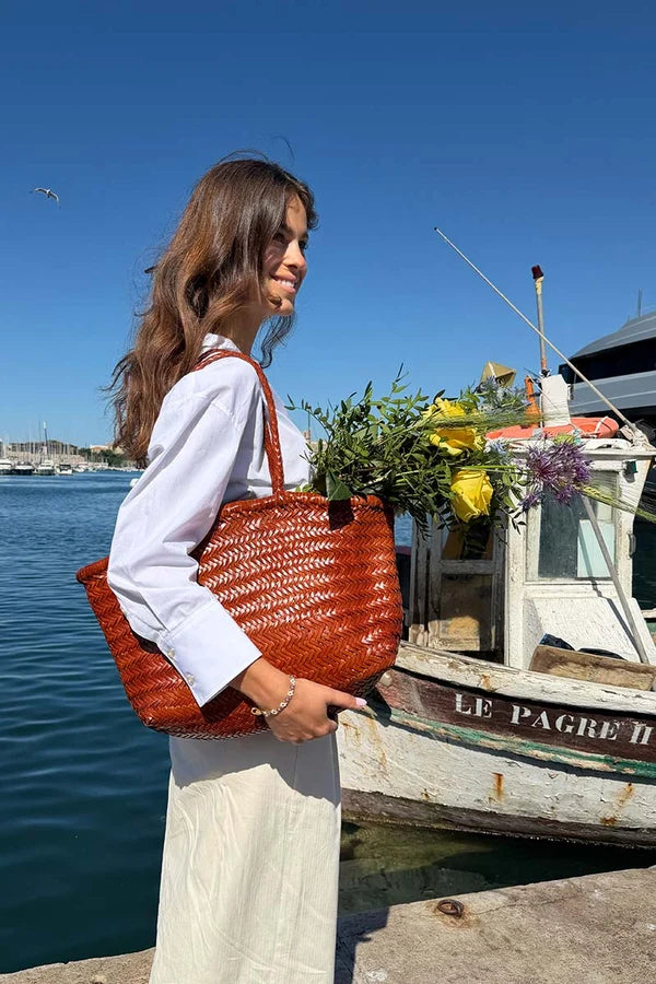 Shopper Delhi Large – Camel