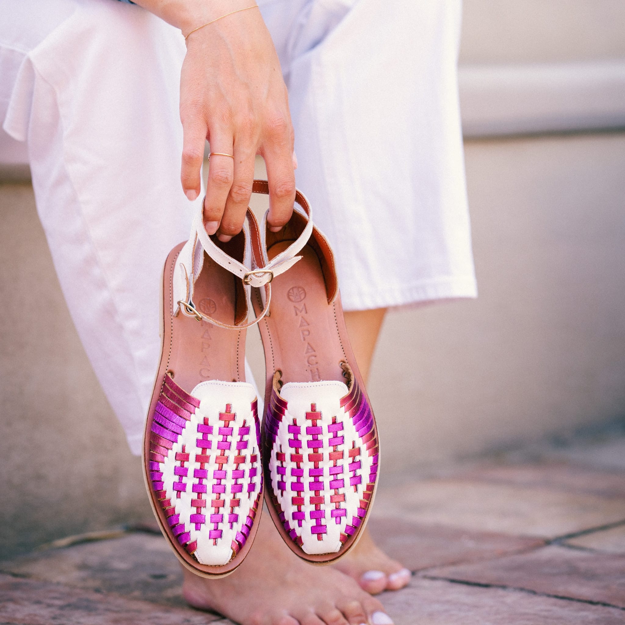 Huaraches Camila - Multi Rosa