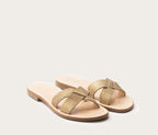 Cap-sandaler - Star Guld - Dame