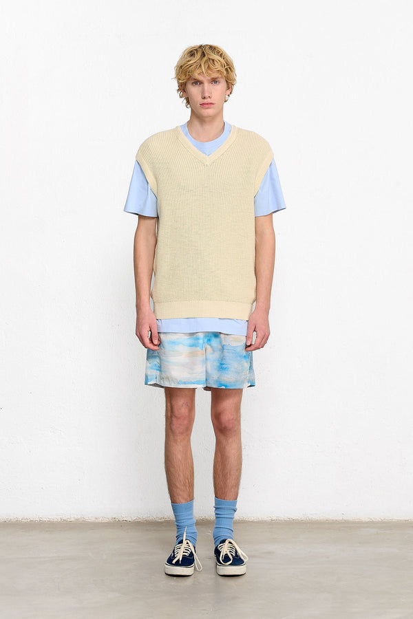 Chaleco Sin Mangas Captain Beige