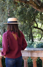 Pull Nora Bordeaux