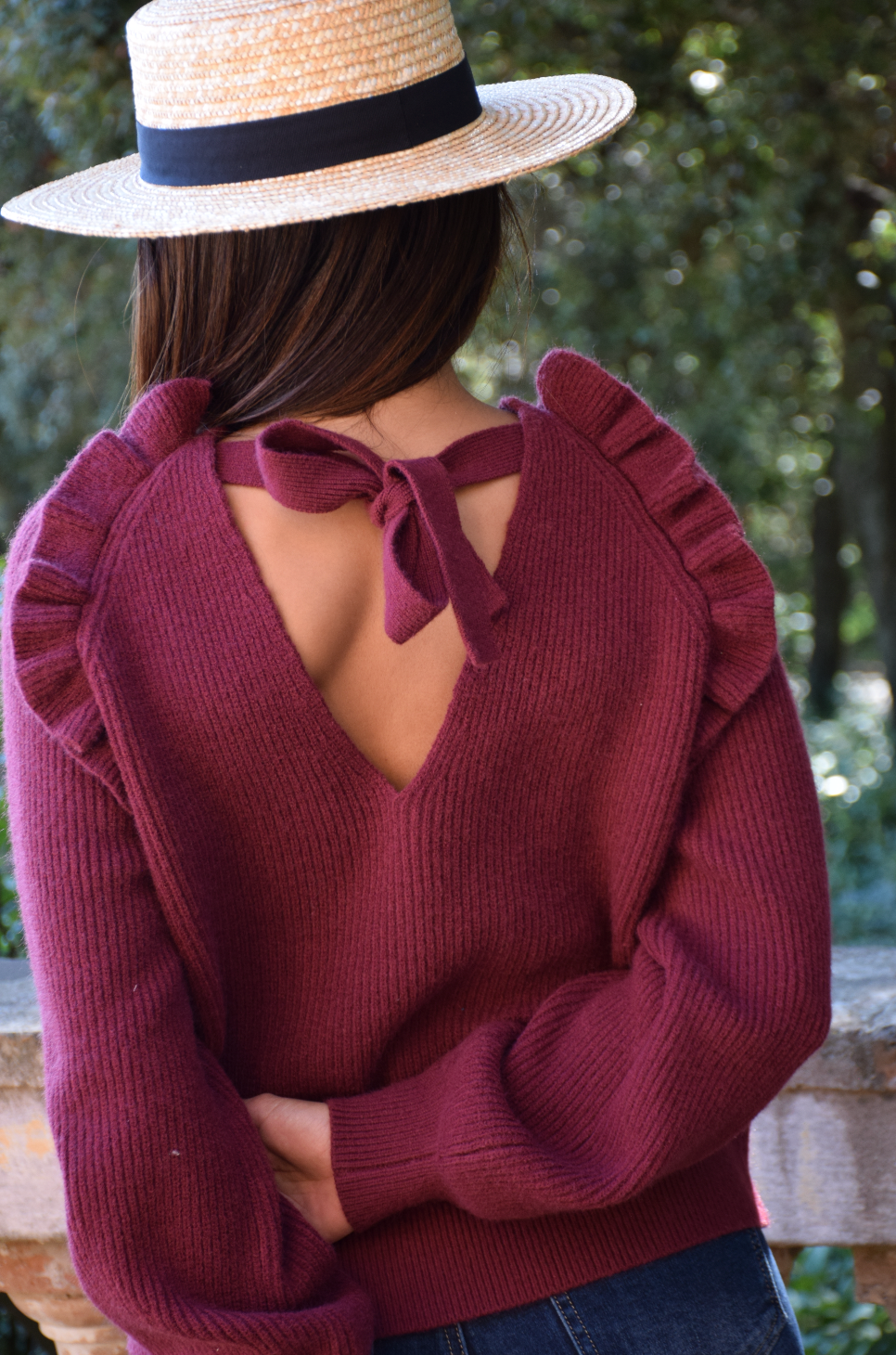 Pull Nora Bordeaux