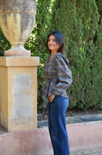 Beth Gray Check Top
