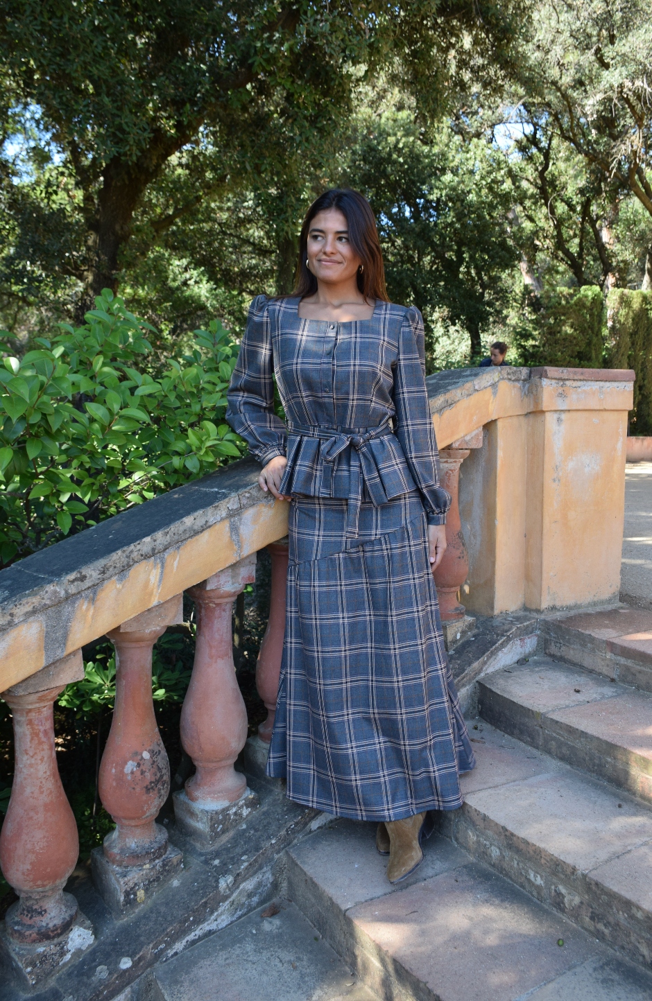 Beth Gray Check Top