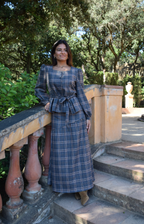 Beth Gray Check Top