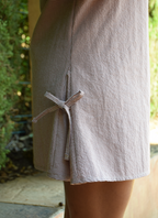 Robe Elisa Vichy Bordeaux