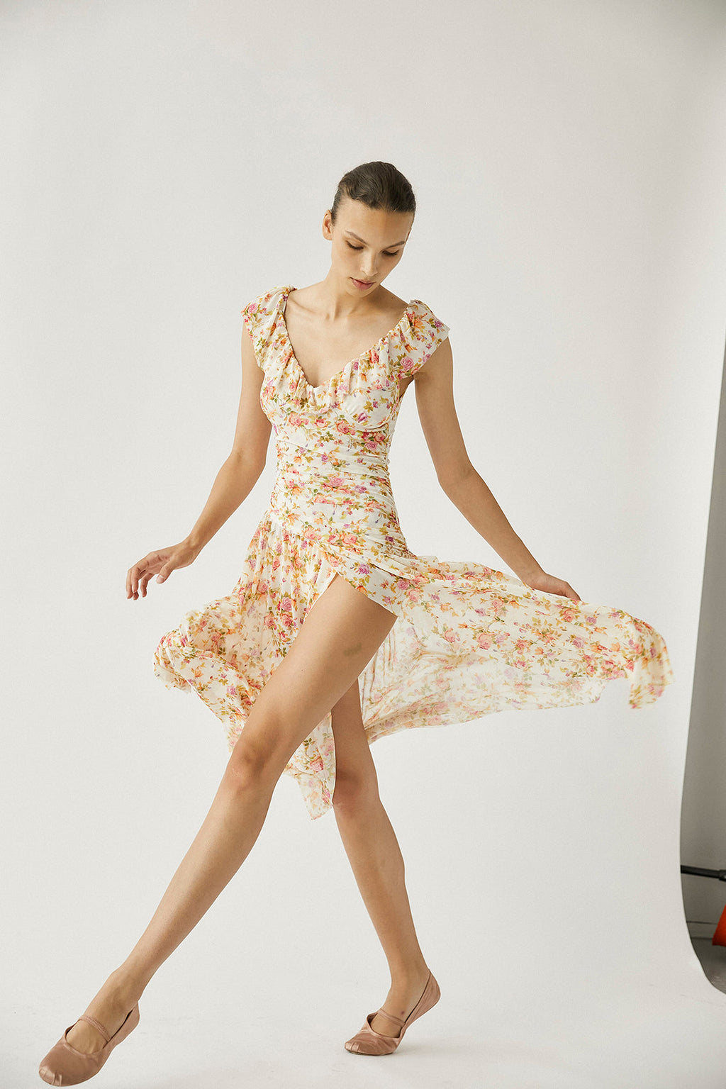 Vestido midi Pyana - Floral