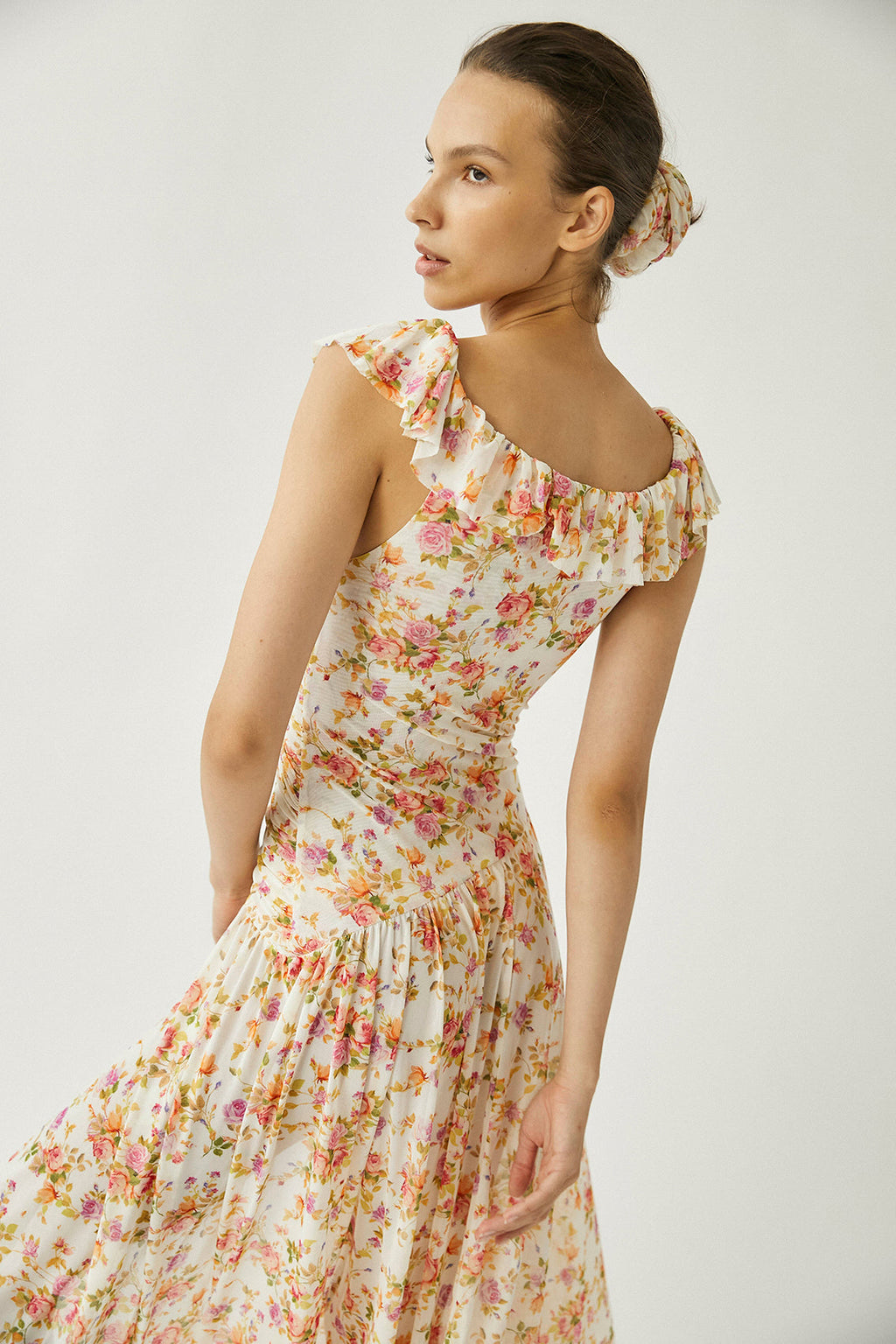 Vestido midi Pyana - Floral