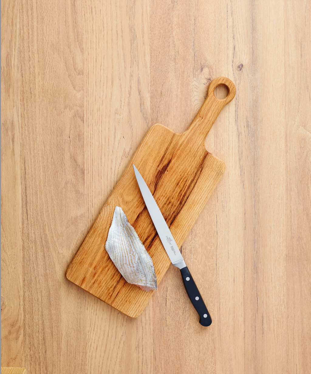 Couteau Filet De Sole 18 Cm Pluton S/ Boite