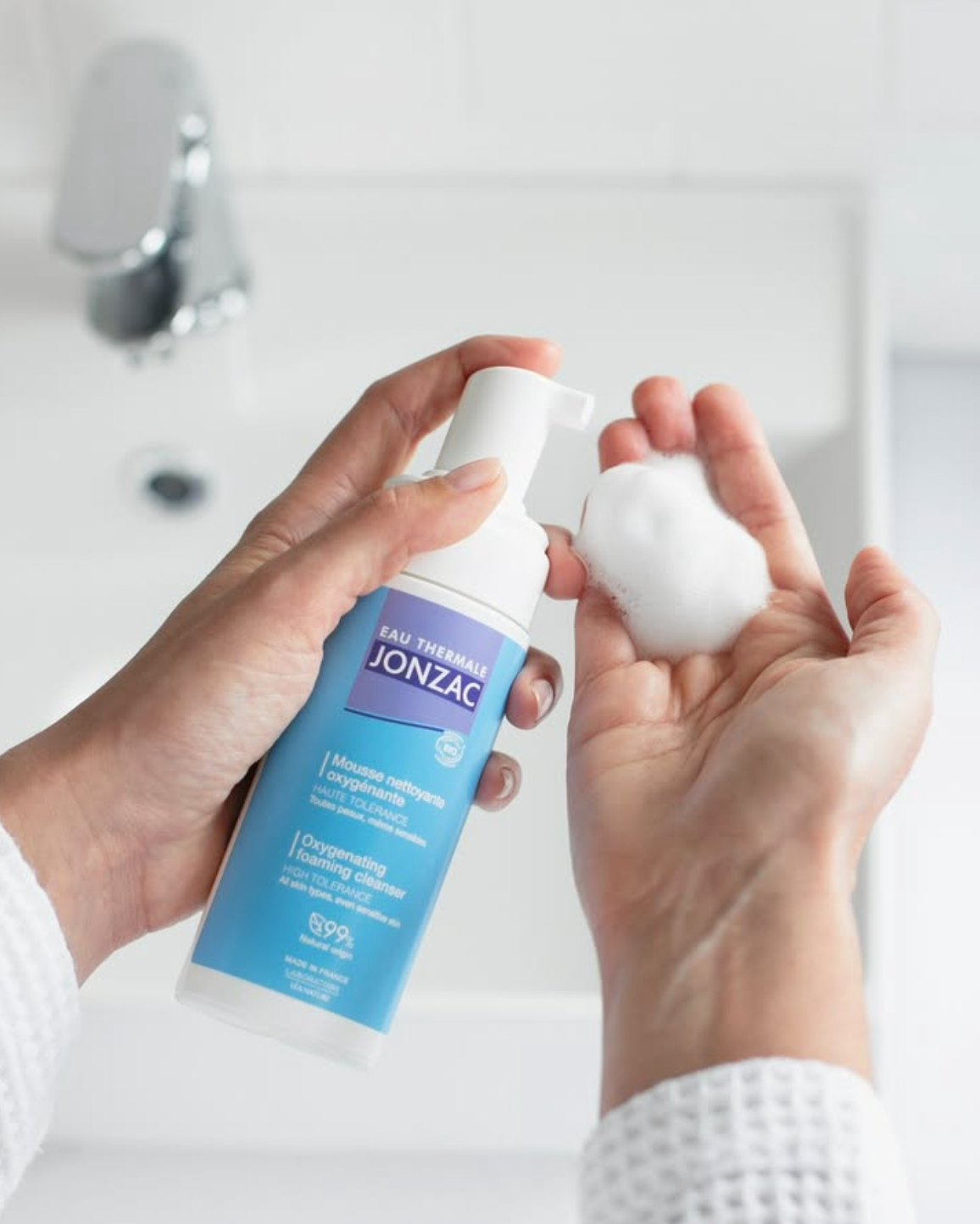 Mousse Nettoyante Oxygénante