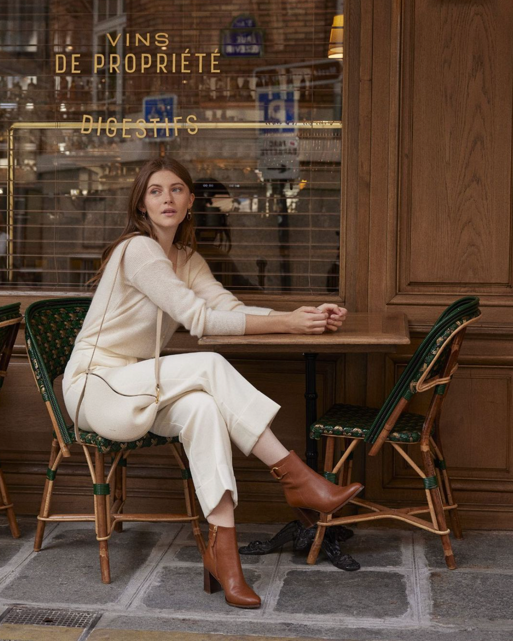 Bottines À Talon Giada - Cognac - Femme
