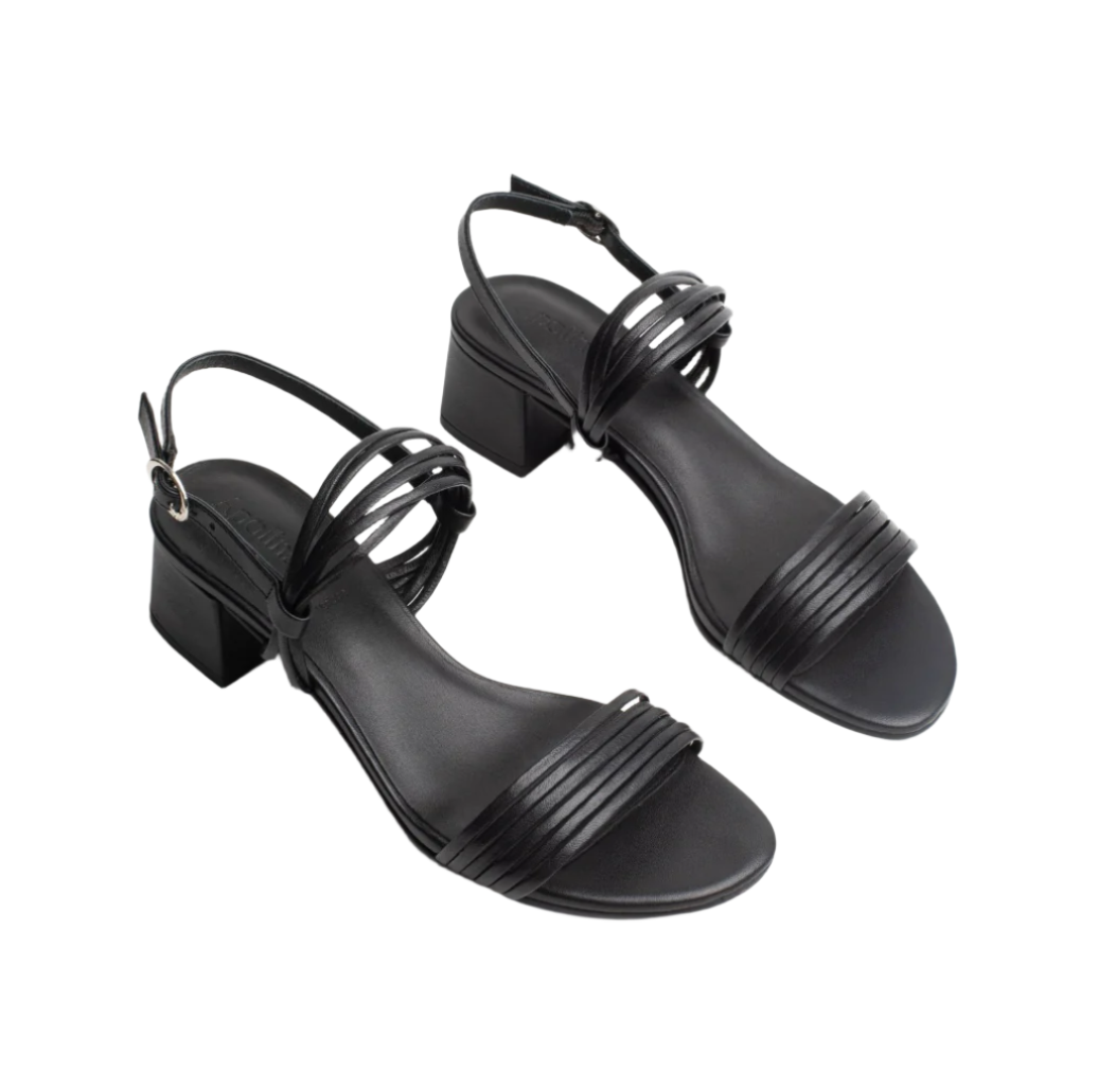 Apolina - Sandales A Talon Delia - Noir