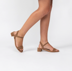 Apolina - Sandales A Talon Molly - Marron