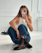 Ballerines Luxe Strides - Noir
