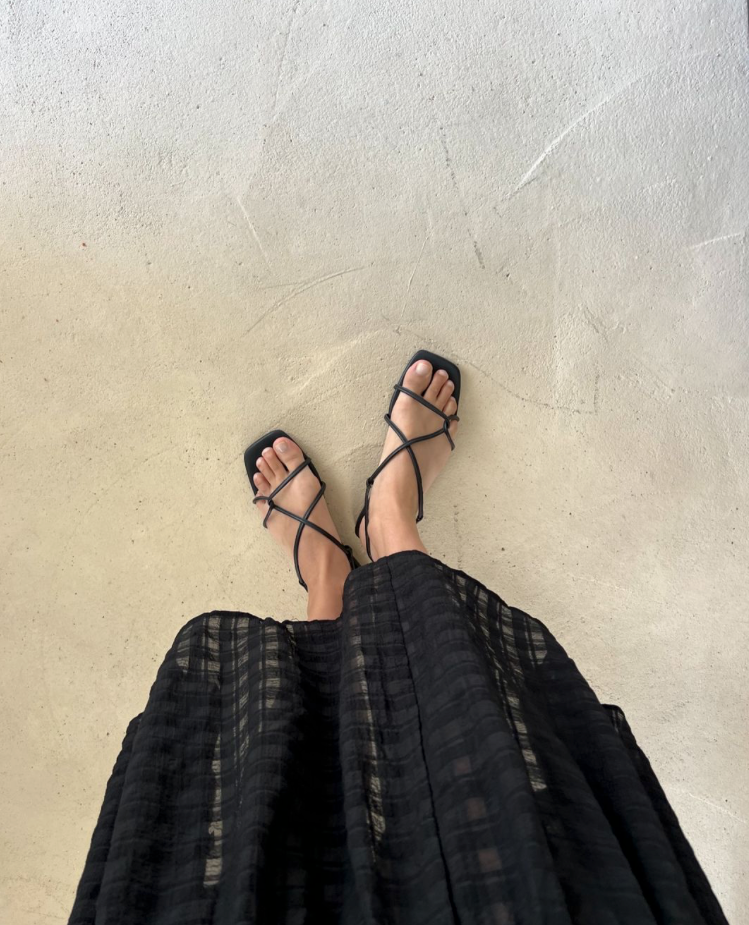 Sandalias Ocean Blue - Negro