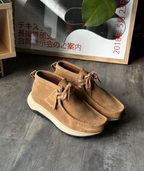 Boots Wallabee Eden - Dark Sand Suede - Homme