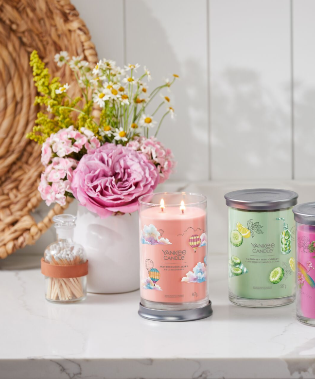 Yankee Candle - Large Signature Tumbler - Watercolour Skies