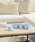 Yankee Candle - 3 Glass Votive Candles - Ocean Air