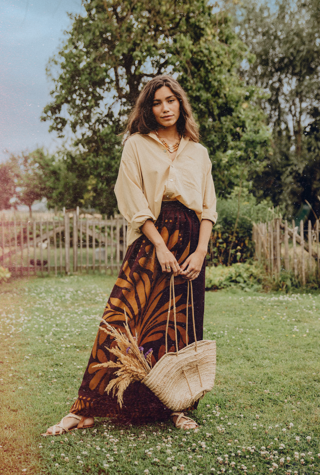 Loumya Skirt - Aubergine