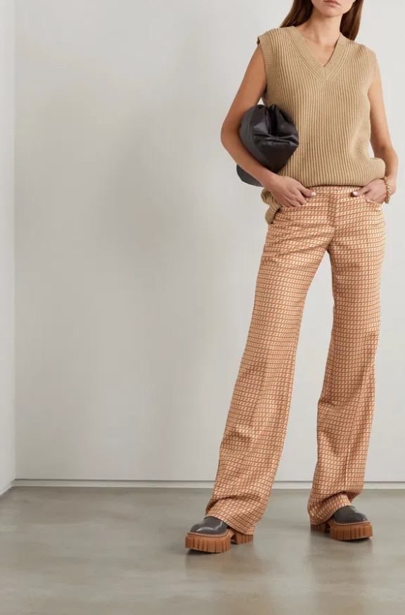 Claudia Trousers - Caramel - Women