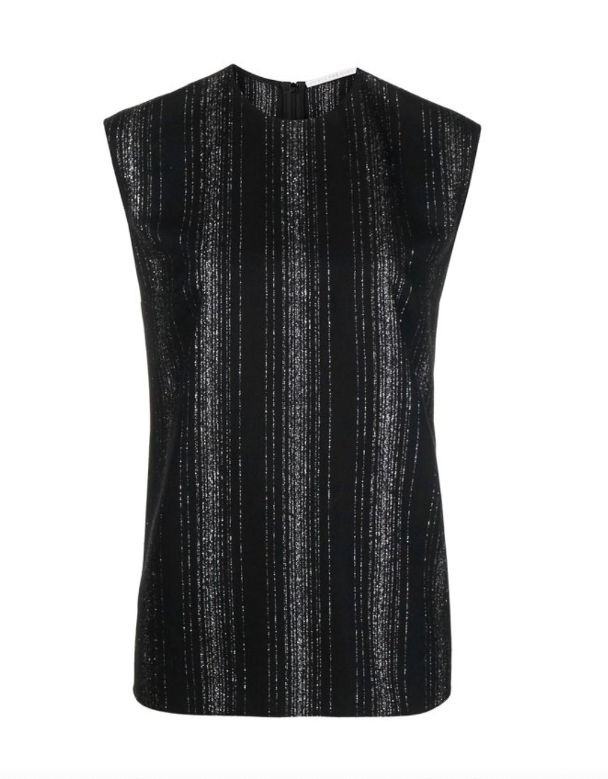 Top Sleeveless Crew - Black - Women