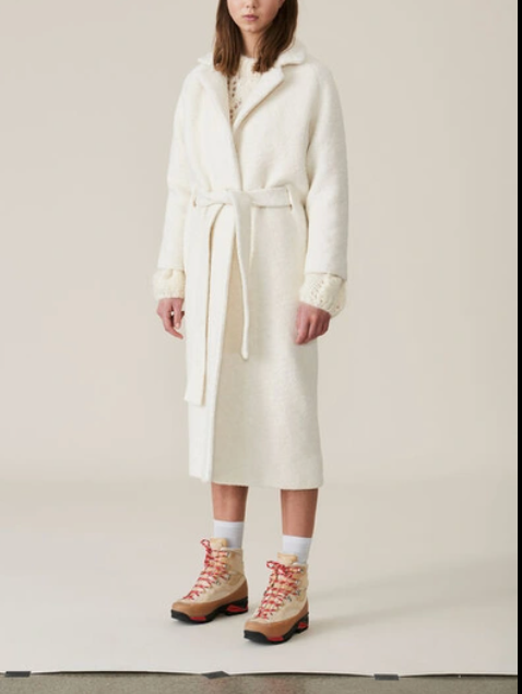PAP Luxe Selection - Ganni - Abrigo cruzado - Garceta - Mujer