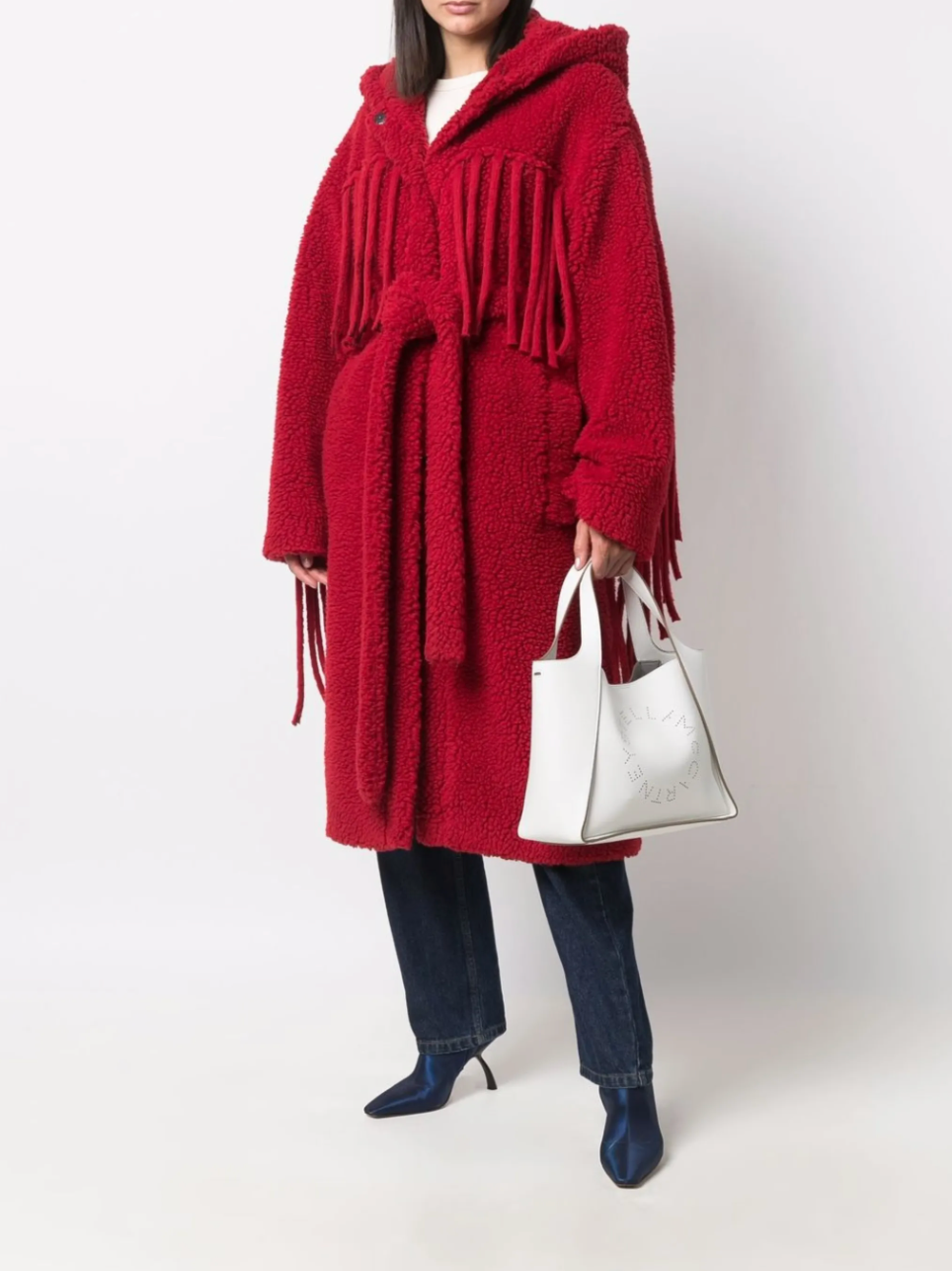 Manteau Teddy Coating - Red - Femme