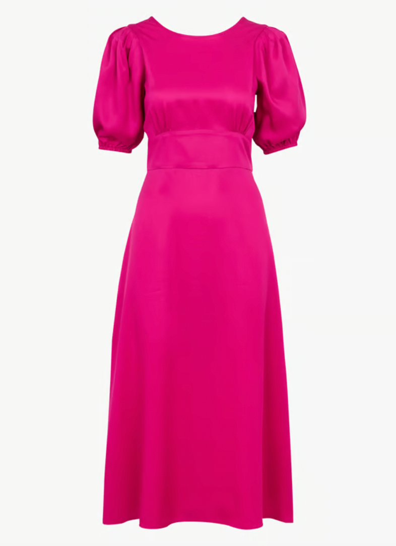 Vestido Madeleine Ciclamen