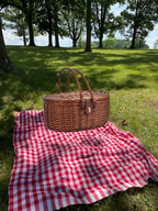 Cesta de picnic más fresca para 2 personas - Marrón
