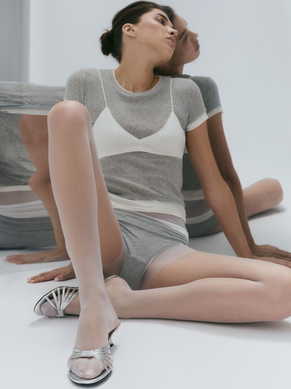 Astrid Sandals - Silver