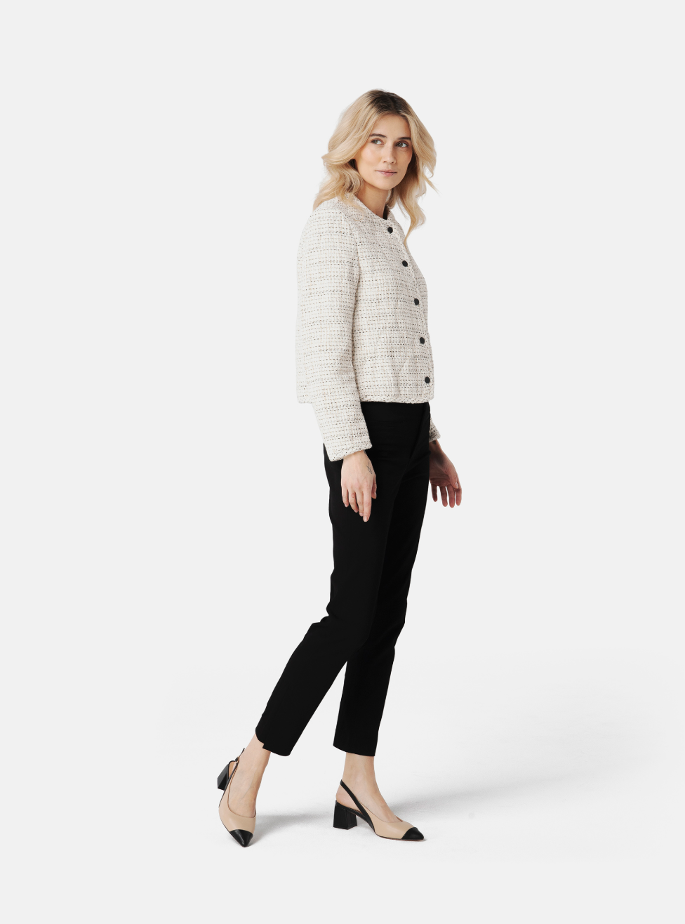 Escarpins Vancouver - Noir Et Beige